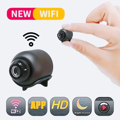 1080P HD Mini Wifi Camera Indoor Safety Security Surveillance Baby Monitor Night Vision Camcorder IP Cam Audio Video Recorder
